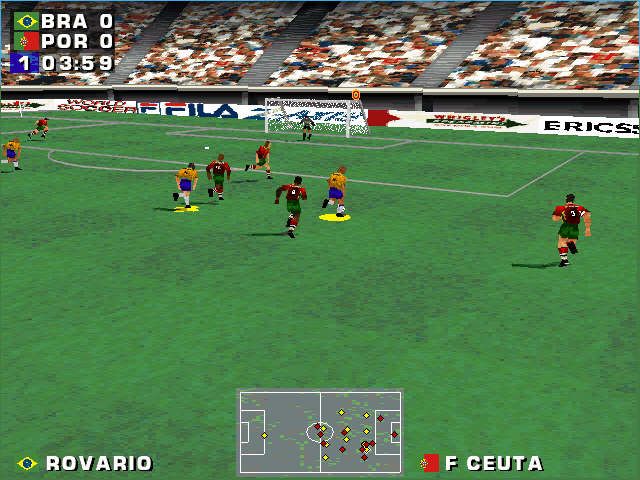 Alexi Lalas International Soccer screenshot 3 for Playstation
